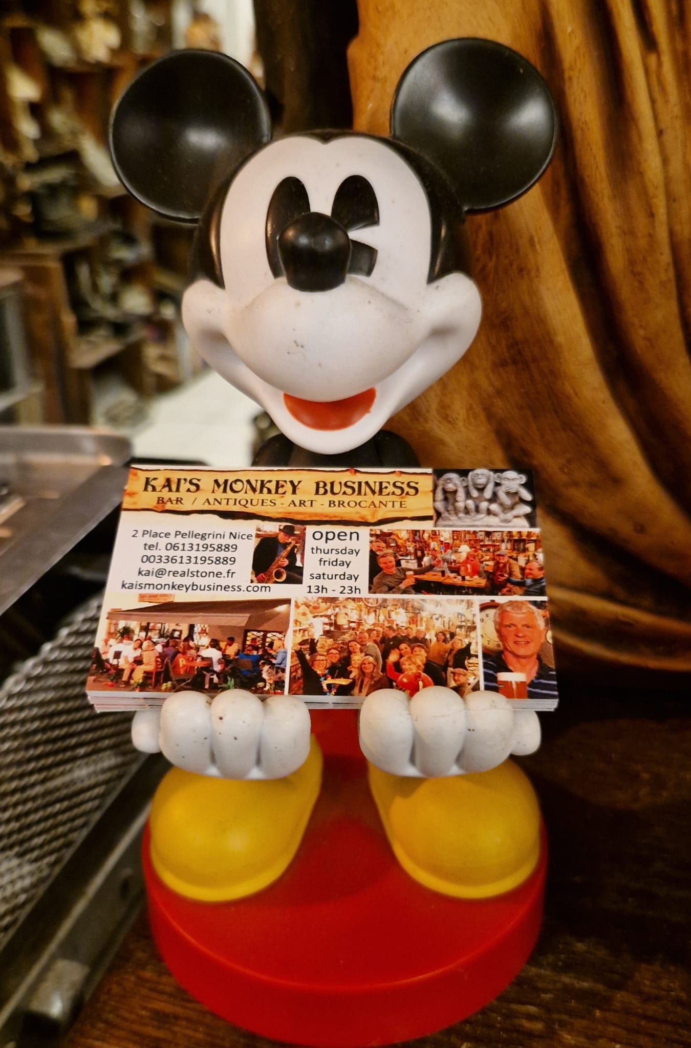 Mickey Mouse Pin Holder